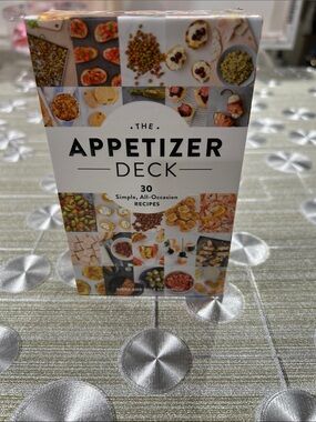 Chronicle Books Appetizer Deck - Vibrant Recipe Collection